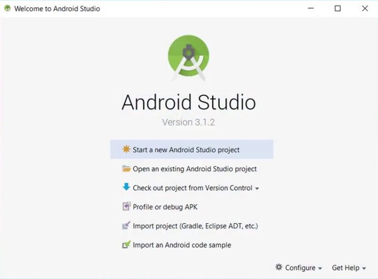 ubuntu android studio code