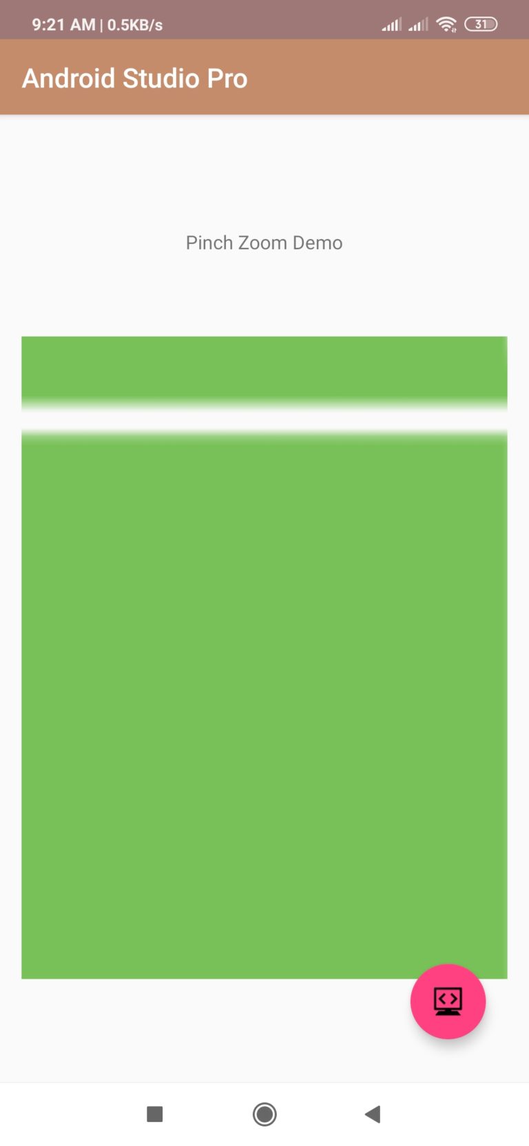 pinch to zoom imageview android studio Free Education